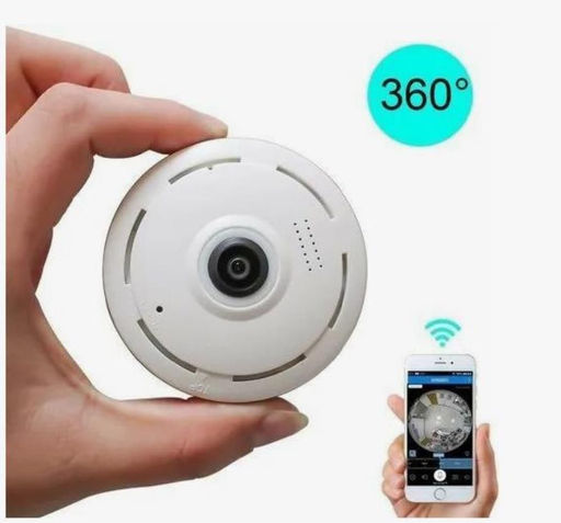 360-градусная панорамная камера видеонаблюдения Wifi 1080P HD Беспроводная VR-камера с дистанционным управлением Камера видеонаблюдения P2P US Plug