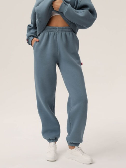 MY Брюки жен. утепленные с/н с манжетами БН303 фото 6