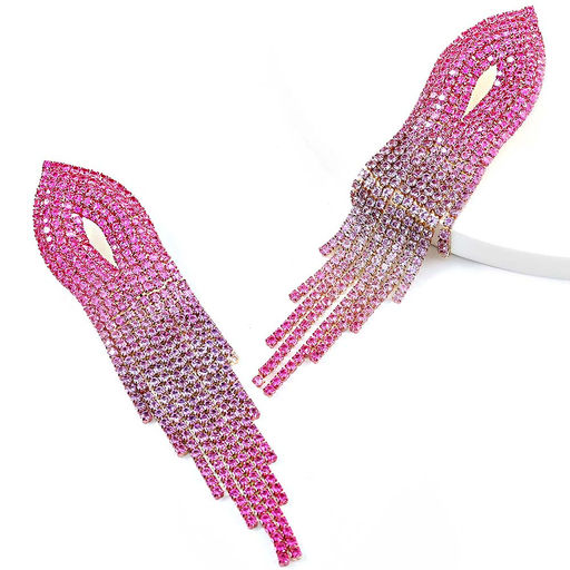 Серьги длинные на гвоздиках арт. 13 1654 (id 259133) - Rada фото 2