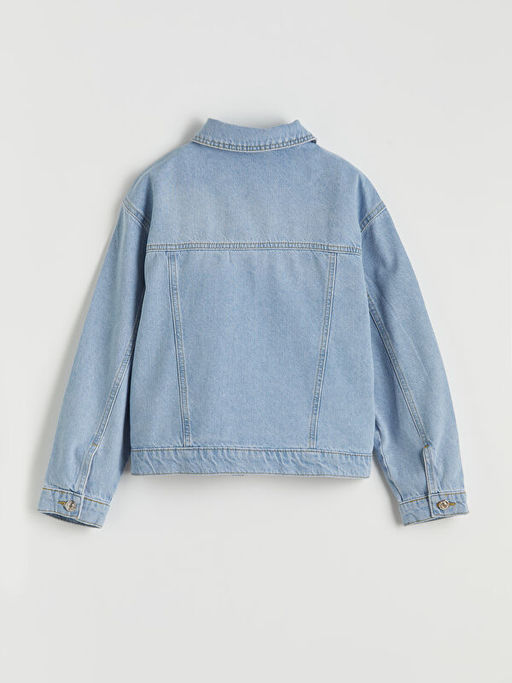 K?z ?ocuk Jean Ceket