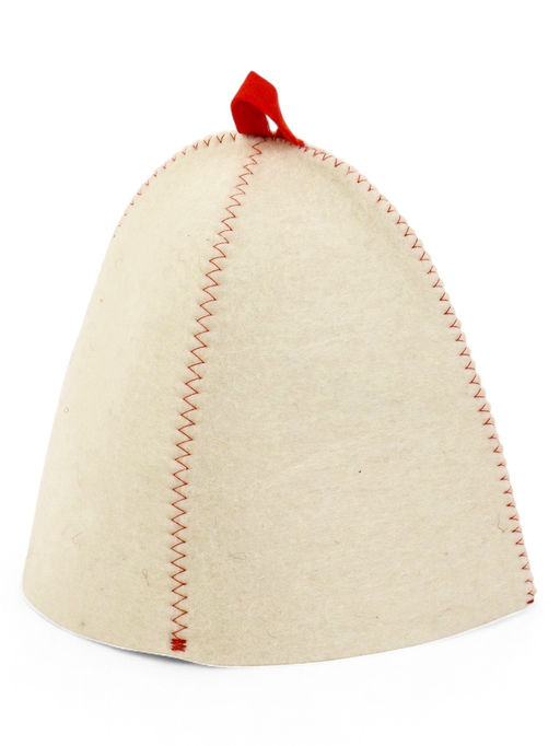 Шапка для бани и сауны Царица, полиэфир 70%, шерсть 30% - Simaland фото 4