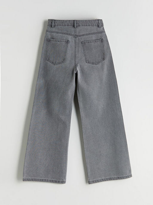 Wideleg K?z ?ocuk Jean Pantolon
