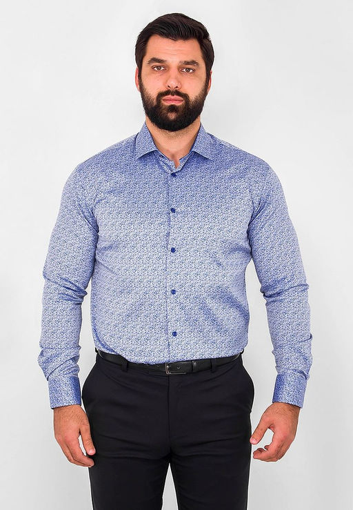 Сорочка мужская длинный рукав GREG 223/111/233/Z/1  фото 7