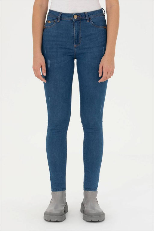 Женские синие джинсовые брюки - U.s. polo assn фото 9