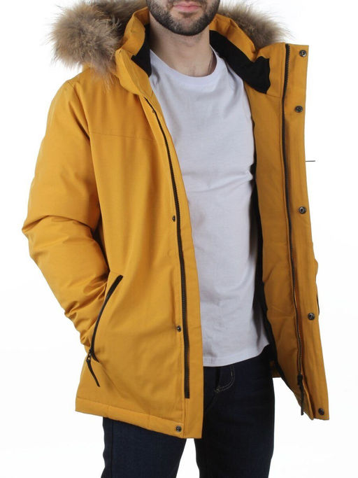 D6529 SAND Куртка мужская зимняя "Аляска" (200 гр. холлофайбер)