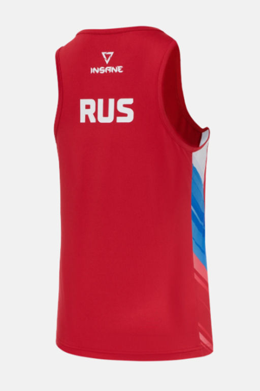 Майка боксерская женская INSANE RBF IN25-BF900, красный фото 2