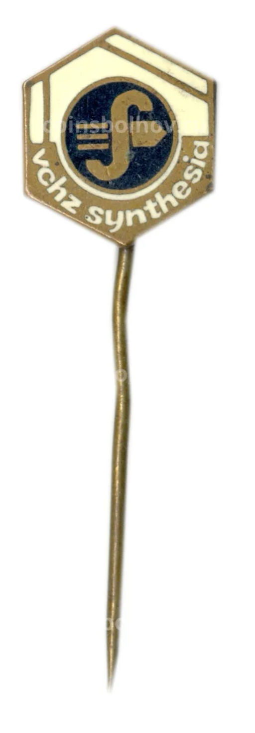 Значок рекламный Vchz synthesia