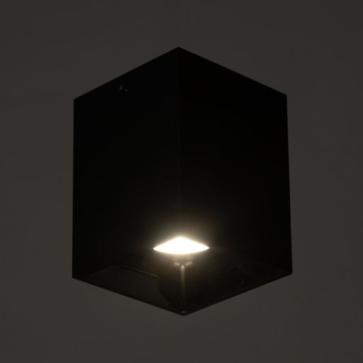 Светильник «Кубик» LED 4000К 10 Вт DIM220 черный кофе 7.5×7.5×9.5 см