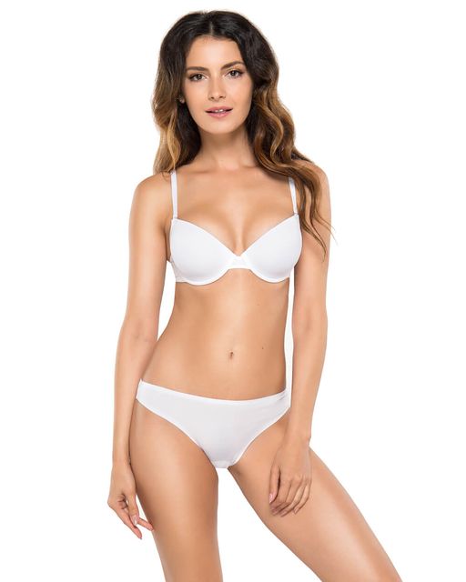 Трусы-стринги из гладкого смесового текстиля - Deseo фото 2