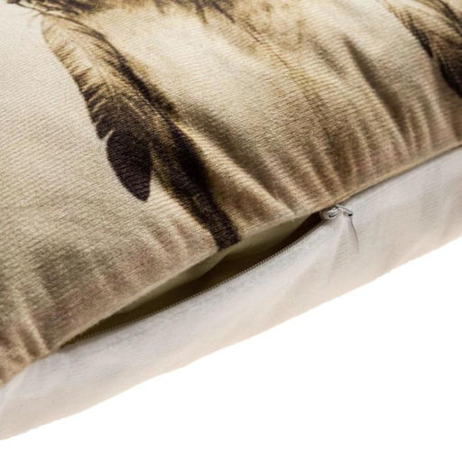 Наволочка декоративная Этель Сова 40х40 см, велюр  фото 6