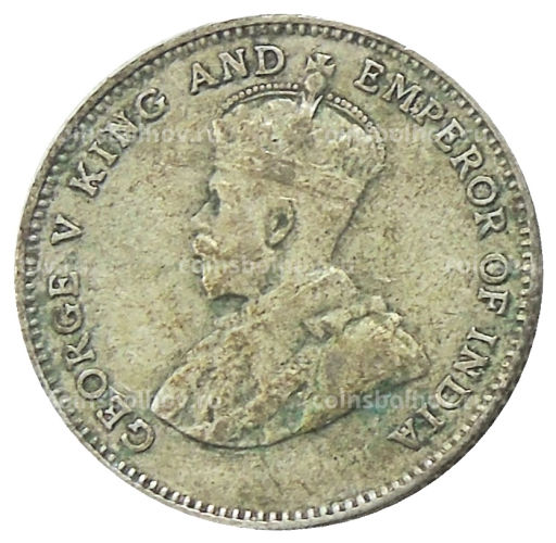 10 центов 1927 года Стрейтс Сетлментс