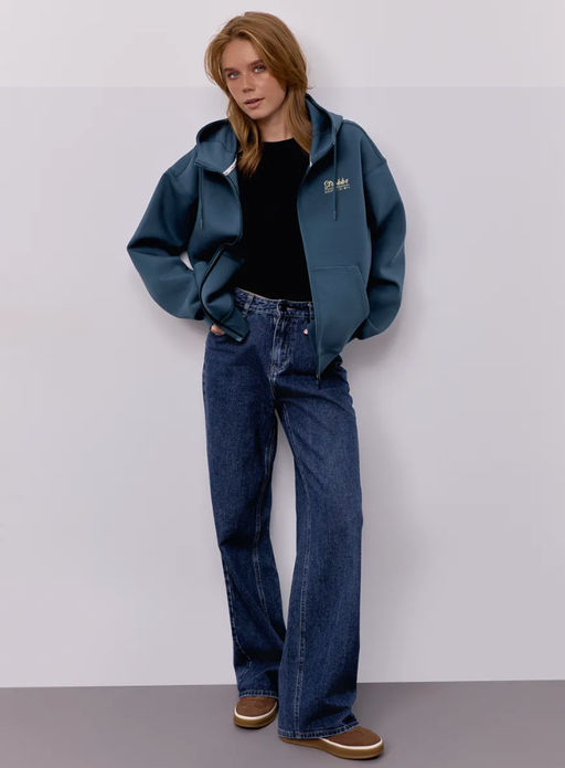 T3402-14 Толстовка женская с капюшоном на молнии - Strobbs фото 10