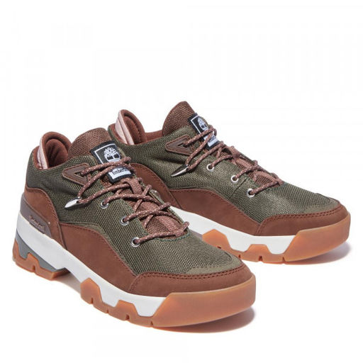 Женские ботинки Timberland Euro Hiker Boot Swift Low Fabric/Leather зеленые  фото 4