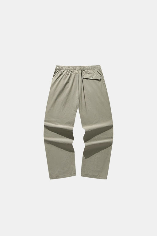Брюки текстильные Серо-зеленый ANTA ICONIC Woven Track Pants  фото 2