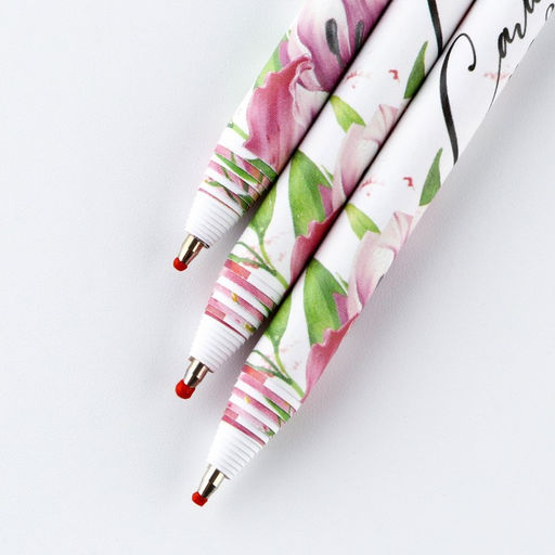 Цена за 10 шт. Ручка-эко, шариковая, синяя паста, 1.0 мм Самой нежной