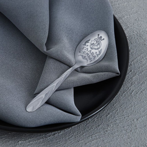 Цена за 2 шт. Ложка чайная Глава семьи, на открытке, 3?14 см