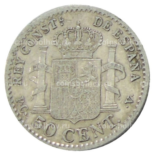 50 сентимо 1910 года Испания
