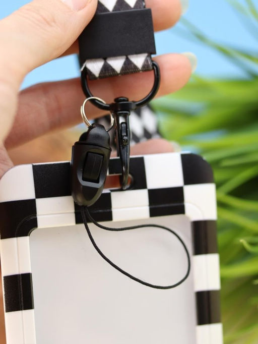 Футляр для карт на ленте "Panda squared"