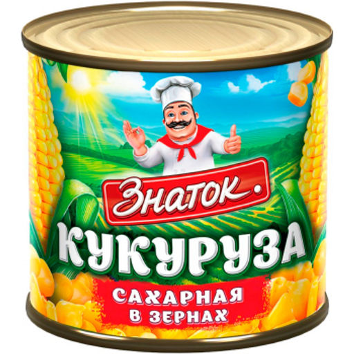 Кукуруза сладкая консерв ГОСТ 425 мл*12 ж/б - Знаток фото 2