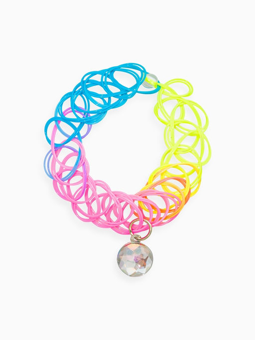 Набор детских браслетов «Выбражулька. Пегас», 3 шт. d=7.5 см, силиконовый, разноцветный