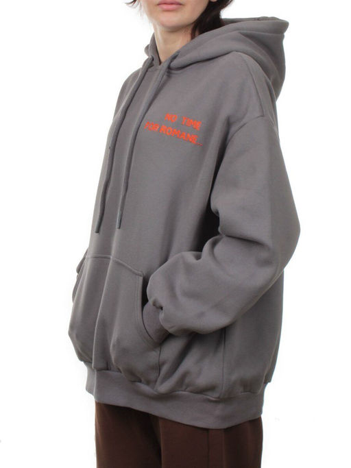 2620 GRAY Толстовка женская (85% хлопок, 10% полиэстер, 5% спандекс) - Fashion фото 5