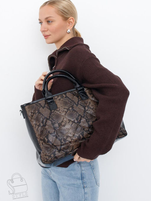 Сумка женская  58274S coffee Velina Fabbiano-Safenta