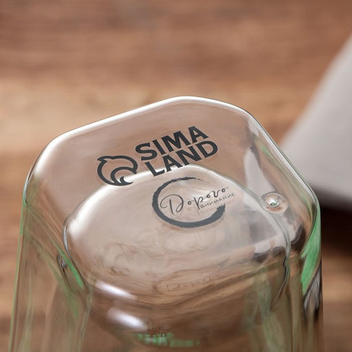 Стакан с двойным дном Просто живи, улыбайся, 450 мл - Дорого внимание фото 4