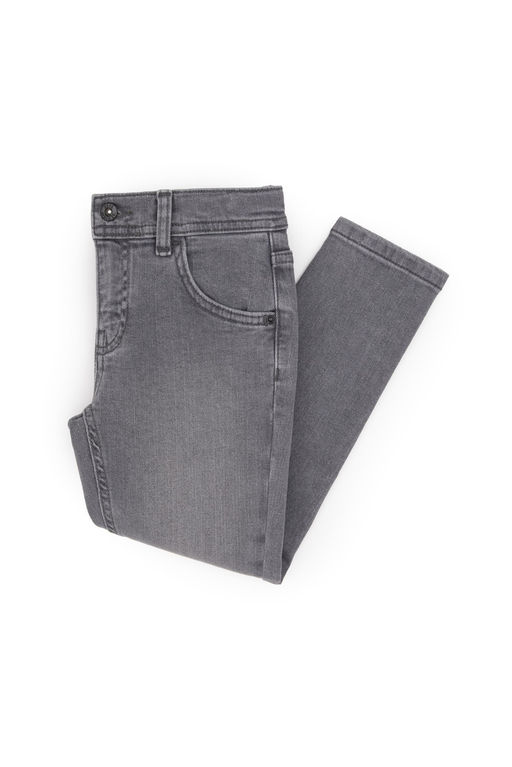 Erkek _ocuk Gri Jean Pantolon