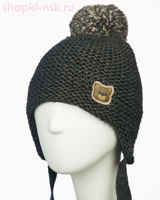 18-91-L Шапка для мальчика флис (46-48)