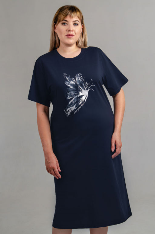 Арт. 4148 Туника женская 52-60 (5 шт) Цвет:графит