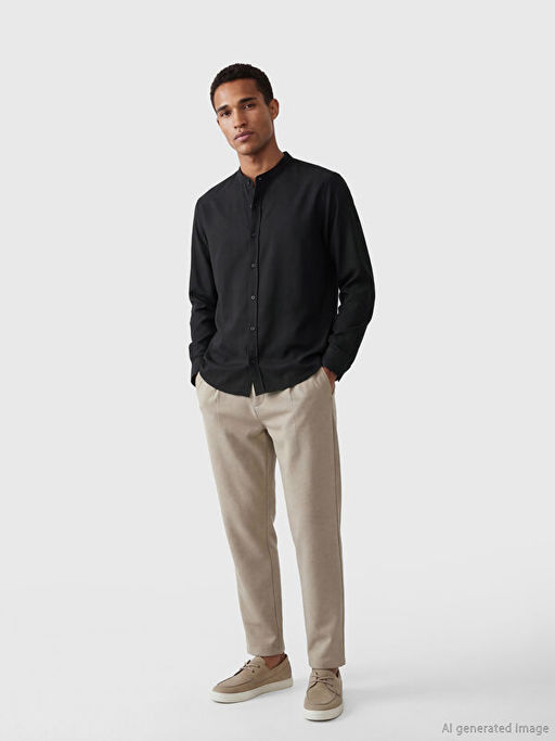 Regular Fit Hakim Yaka Erkek G?mlek