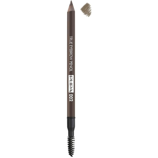 PUPA Карандаш для бровей TRUE EYEBROW PENCIL тон 002 Коричневый