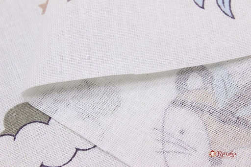 Бязь Индейцы - мордочки, (комп), СОРТ2, ш.1.5м, хлопок-100%, 120гр/м.кв - Купава фото 3