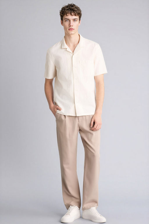 %100 Pamuk REGULAR FIT M_slin G_mlek - Defacto фото 2