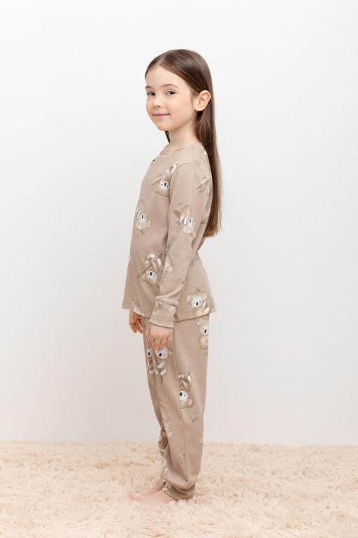 К 1552/какао,коалы пижама дет - Crockid фото 3