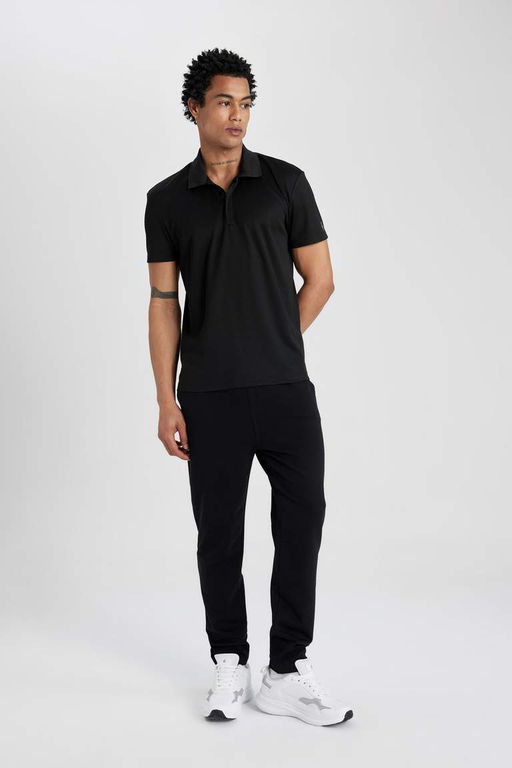 DeFactoFit Облегающие спортивные штаны для бега со стандартными штанинами и двойными карманами  фото 3