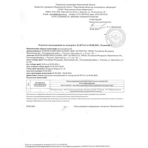 Мед 0,5л кориандровый - Добрый мeд фото 4