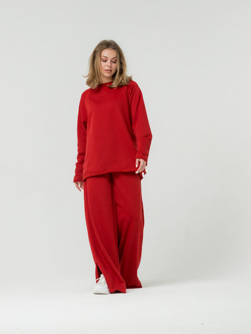 Футер 3х нитка ПЕТЛЯ Костюм женский - Knitka wear фото 5