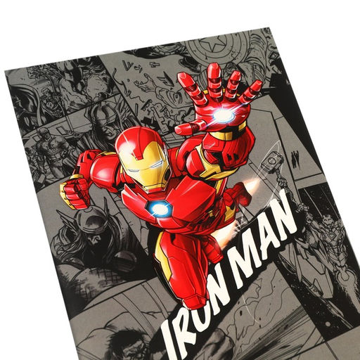 Блокнот на скрепке, А5, 40 листов, Железный человек, Мстители - Marvel фото 5