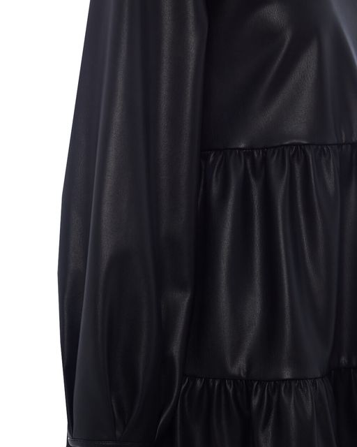 Платье из эко-кожи (без воротничка) - Incity фото 6