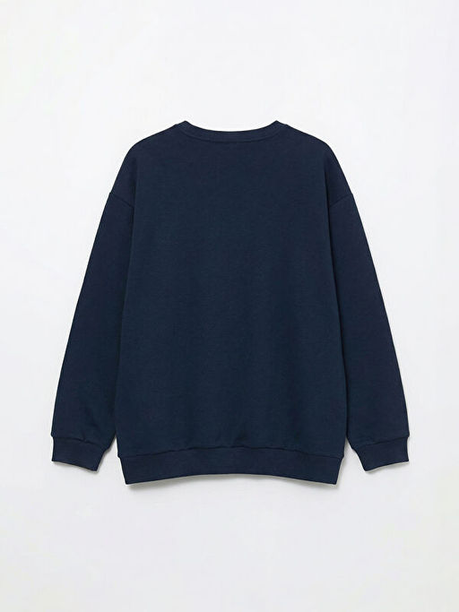 Sonic Bask?l? Erkek ?ocuk Kal?n Sweatshirt