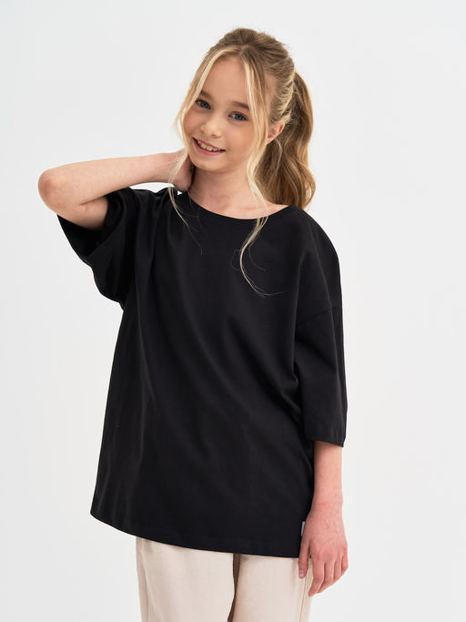 Черная футболка для мальчика - Kogankids фото 11