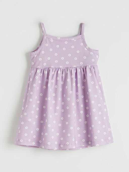 ?p Ask?l? ?i?ekli K?z ?ocuk Elbise