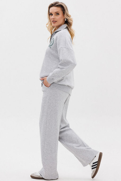 Костюм GO F3077/50-04.164-170 серый меланж - Pirs фото 6