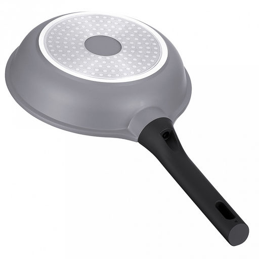 Сковорода с антипригарным покрытием Moderno д22см, h8см, s1,8мм, дно s5мм, литой алюминий, бакелитовая ручка с покрытием soft-touch, Regent (Китай) Подходит для всех видов плит, включая индукционную. - Домашняя мода фото 4