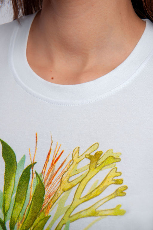 Арт. 3750 Футболка женская 42-50 (5 шт) Цвет:белый - Калинка фото 20