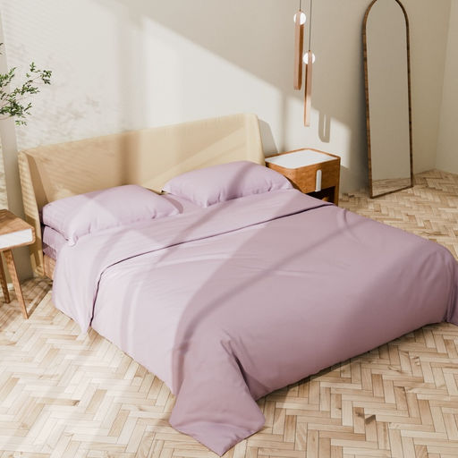 Постельное бельё Этель 2 сп Lilac field 175х215, 200х215, 50х70+3-2 шт, мако-сатин, 114г/м2  фото 11