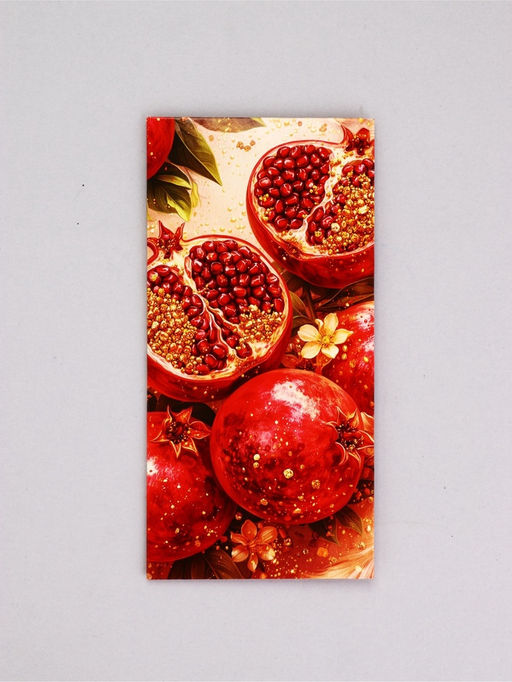 Цена за 10 шт. Конверт для денег «Гранаты», 16,5 х 8 см