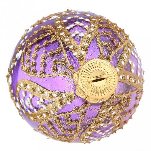 Елочная игрушка фигурка стеклянная Капелька 1-5 д5,4см, h8,5см, ручная художественная роспись, подарочная упаковка (Россия) - Домашняя мода фото 3