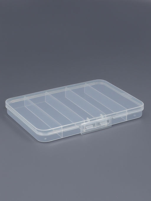 Органайзер для хранения мелочей, с подвесом, 5 ячеек, 15×10.5×1.8 см, прозрачный